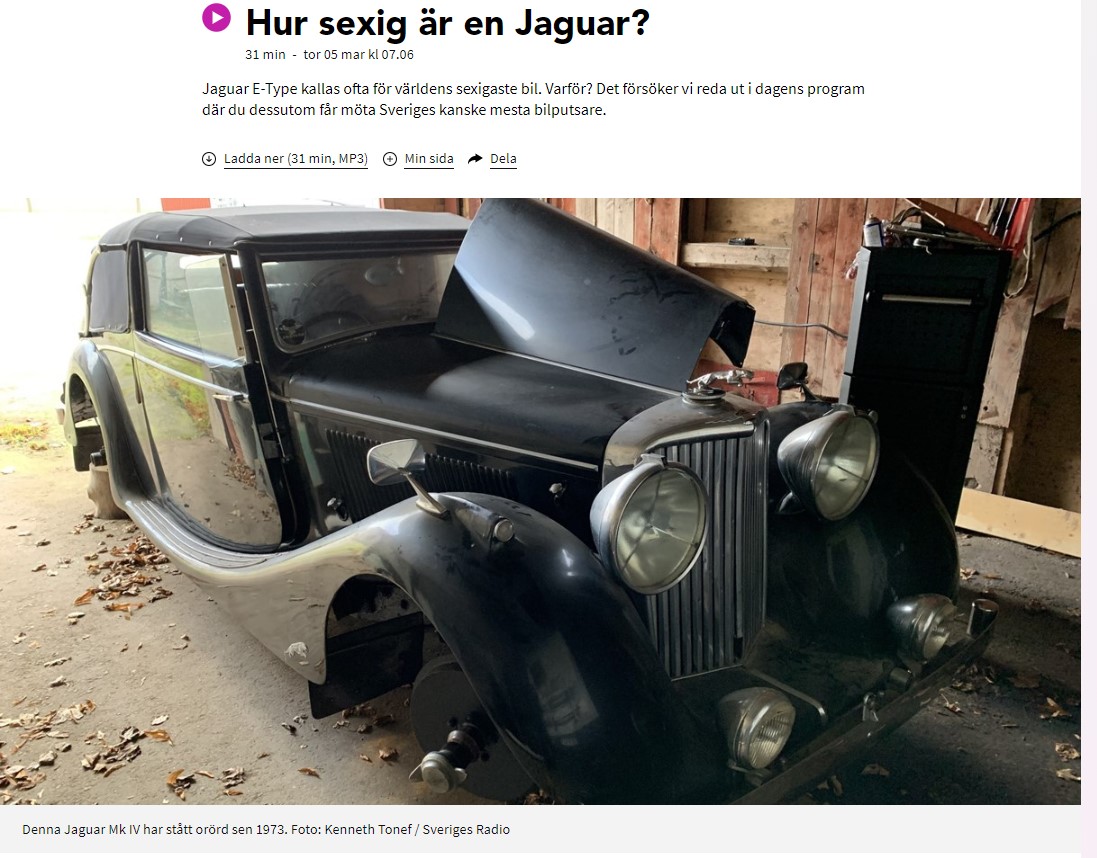 image: Hur sexig är en Jaguar?